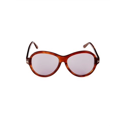 TOM FORD 59MM Oval Sunglasses