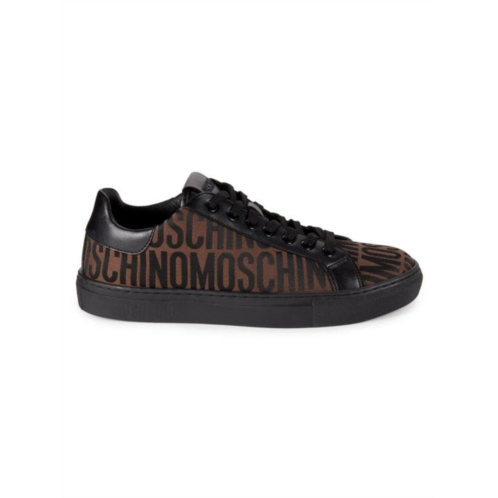 Moschino Monogram Low Top Sneakers