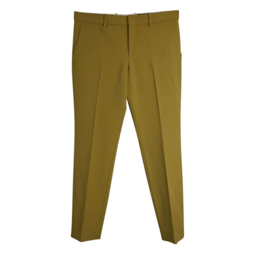 Gucci Straight Trousers In Mustard Yellow Wool