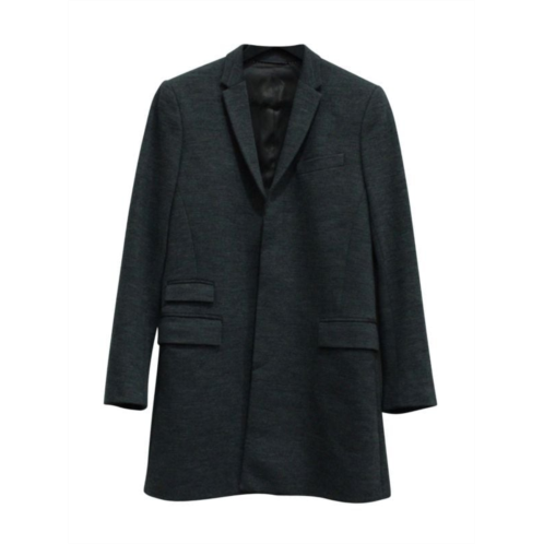 Neil Barrett Slim-Fit Felted Coat In Grey Wool