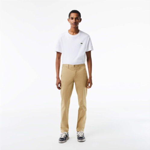 Lacoste Mens Slim Fit Stretch Cotton Chinos