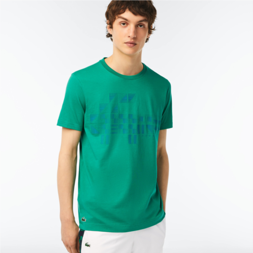 Lacoste Mens SPORT x Novak Djokovic Printed T-Shirt