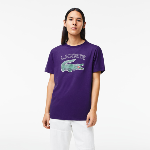 Lacoste Mens SPORT Crocodile Print Jersey T-Shirt