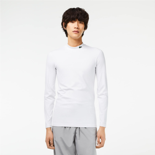 Lacoste Mens SPORT Long Sleeve Tight Fit T-Shirt