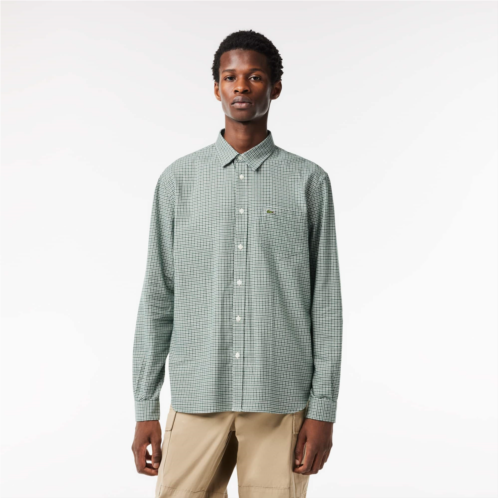 Lacoste Mens Cotton Flannel Shirt