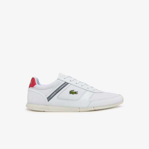 Lacoste Mens Menerva Sport Leather Accent Sneakers
