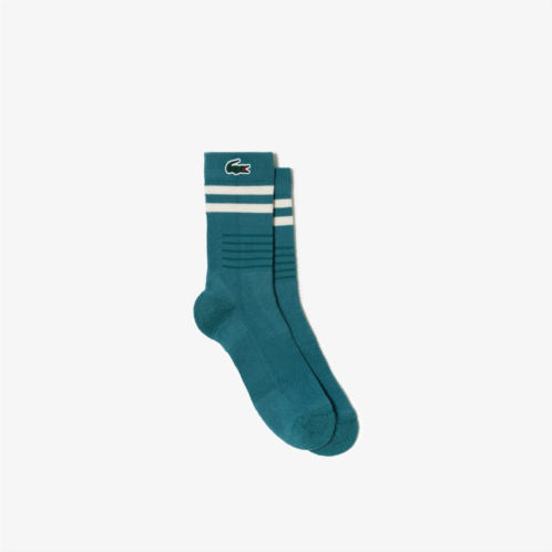 Lacoste Mens Breathable Jersey Tennis Socks