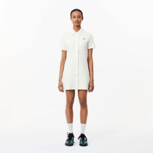 Lacoste Womens Organic Cotton Polo Dress