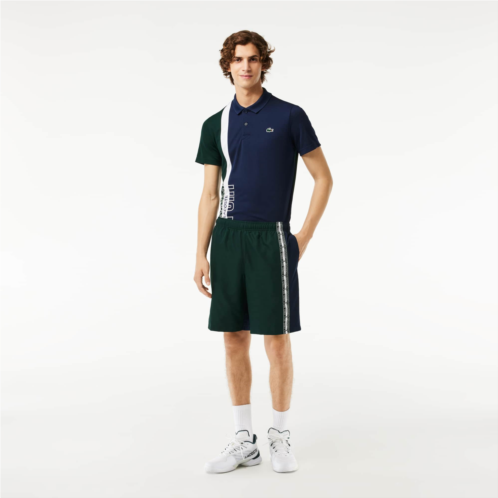 Lacoste Mens Regular Fit Recycled Fiber Tennis Shorts
