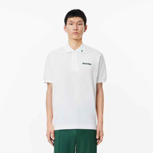 Lacoste Mens Embroidered Polo