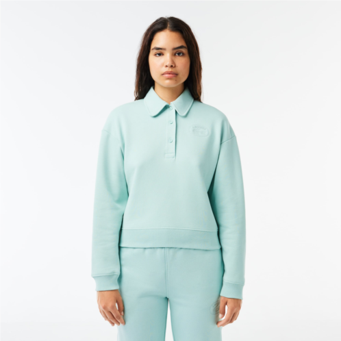 Lacoste Womens Embroidered Polo Sweatshirt