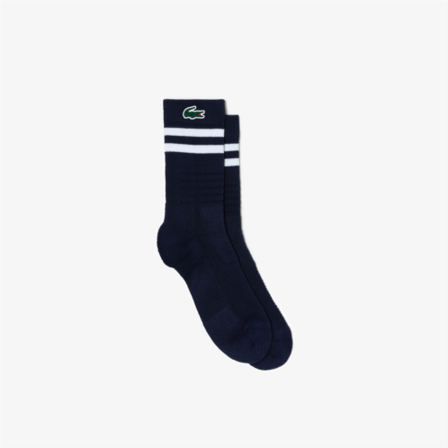 Lacoste Mens Breathable Jersey Tennis Socks
