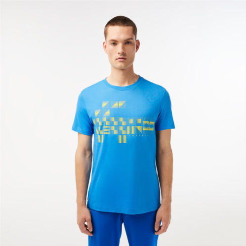 Lacoste Mens SPORT x Novak Djokovic Printed T-Shirt