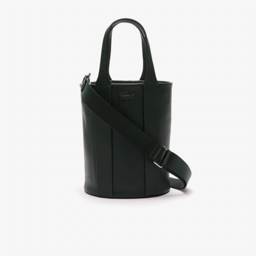 Lacoste Womens City Court Bucket Bag with Removable Strap
