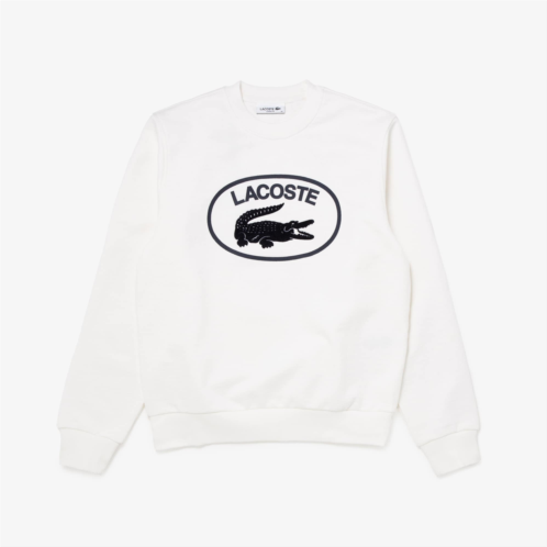 Lacoste Womens Crocodile Logo Sweatshirt