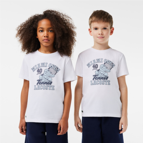 Lacoste Kids Miami Open Edition Ultra-Dry Tennis T-Shirt