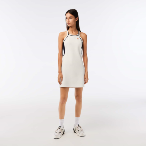 Lacoste Womens Made In France Organic Cotton Tennis Dress