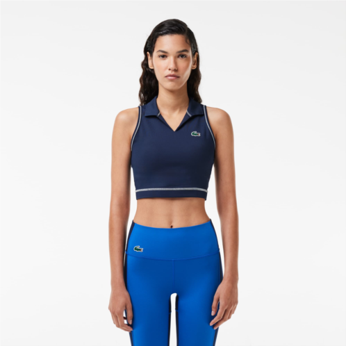 Lacoste Womens Polo Inspired Sports Bra