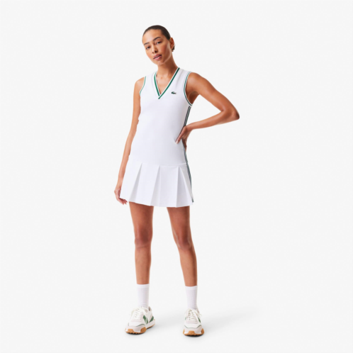 Lacoste Womens Sport Dress with Removable Pique Shorts