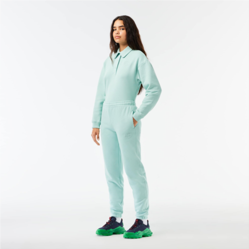 Lacoste Womens Embroidered Sweatpants