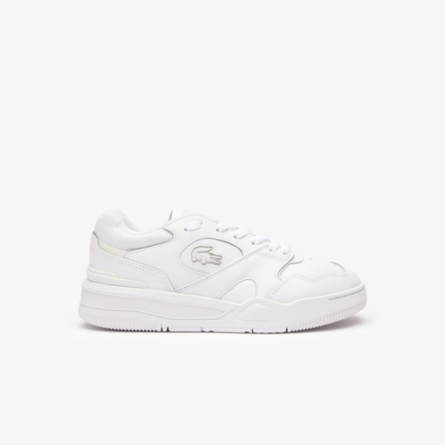 Lacoste Womens Lineshot Signature Heel Leather Sneakers