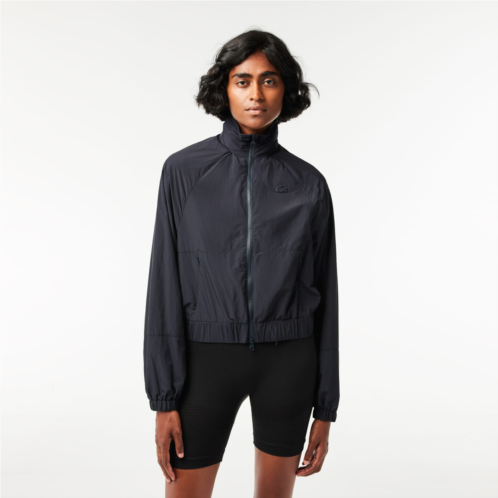 Lacoste Womens Short Zip-Up Jacket
