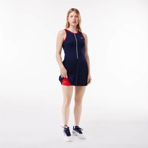 Lacoste Womens Ultra-Dry Stretch Tennis Dress & Shorts