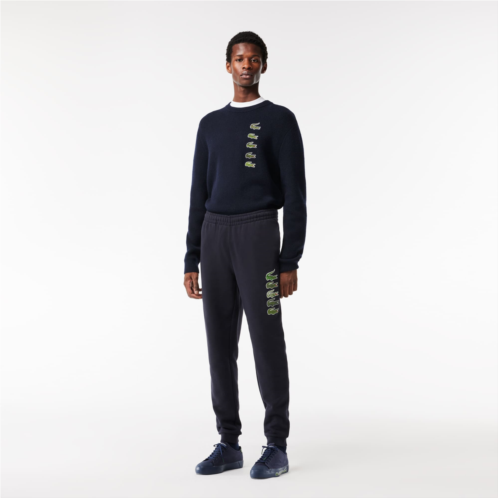 Lacoste Mens Iconic Print Joggers