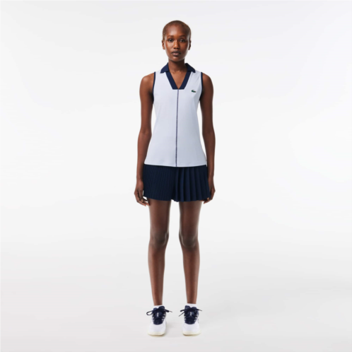 Lacoste Womens Pleated Tennis Shorts