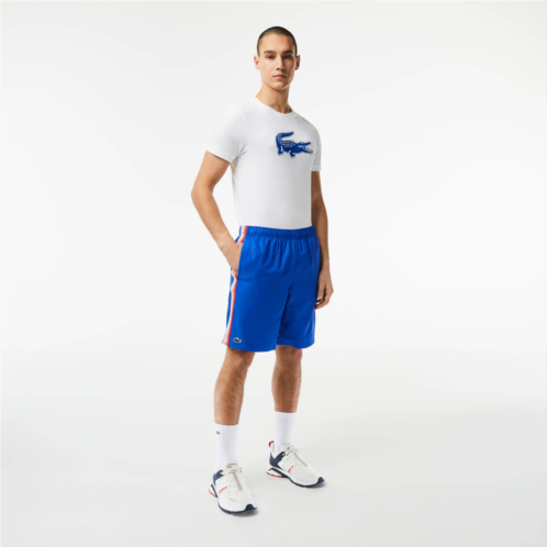 Lacoste Mens Recycled Polyester Tennis Shorts