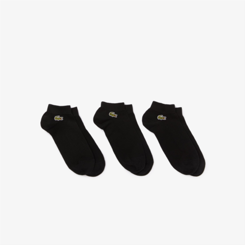 Lacoste Mens Low Sport Socks 3-Pack