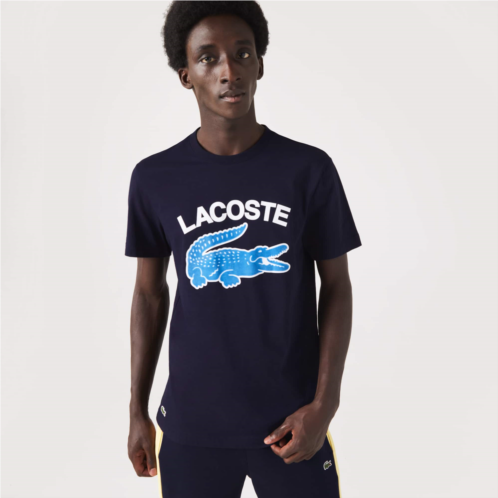 Lacoste Mens Regular Fit XL Croc Print T-Shirt