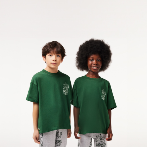 Lacoste Kids Cotton Jersey Branded T-Shirt