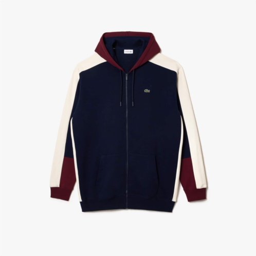Lacoste Mens Tall Fit Zip-Up Hoodie