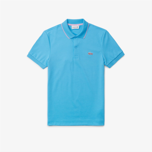 Lacoste Mens Regular Fit Contrast Collar Polo