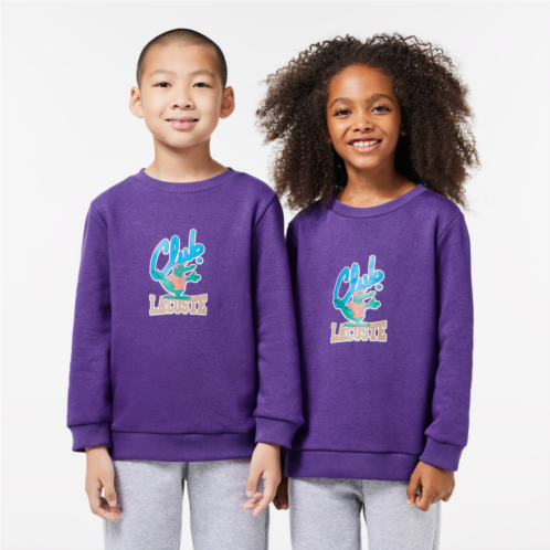 Lacoste Kids Contrast Signature Print Sweatshirt