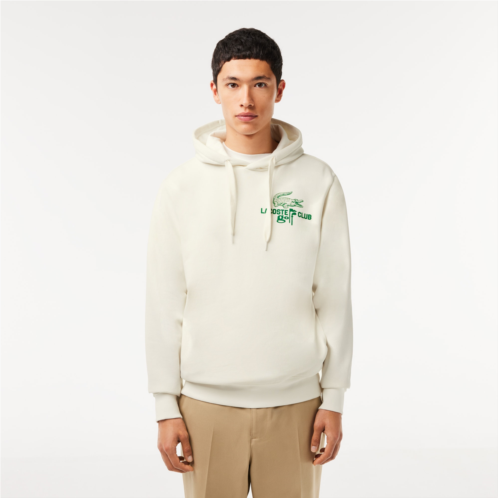 Lacoste Mens Golf Relaxed Fit Hoodie