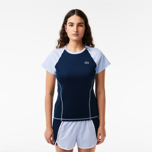 Lacoste Womens Slim Fit Ultra-Dry Sport Stretch T-Shirt