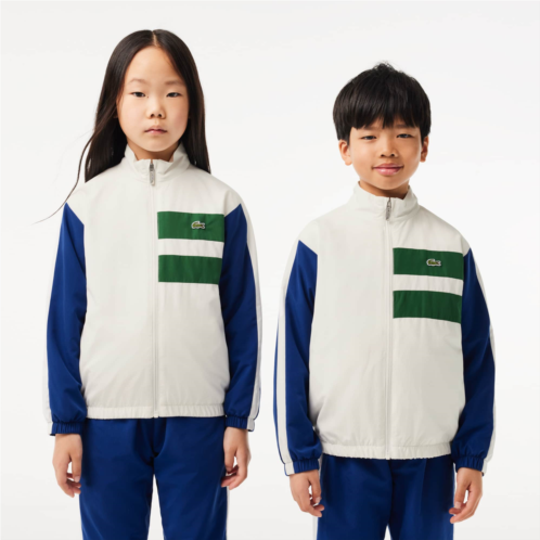 Lacoste Kids Sweatsuit Zip-Up Colorblock Track Jacket