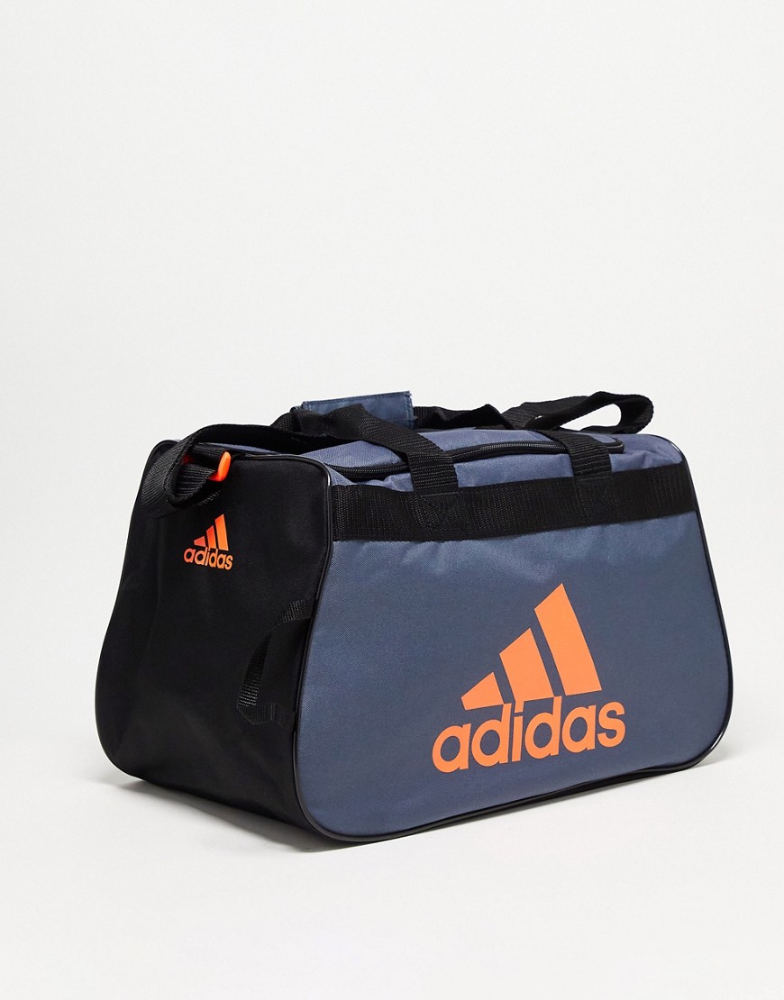 adidas Originals Team Toiletry Kit bag in gray and orange