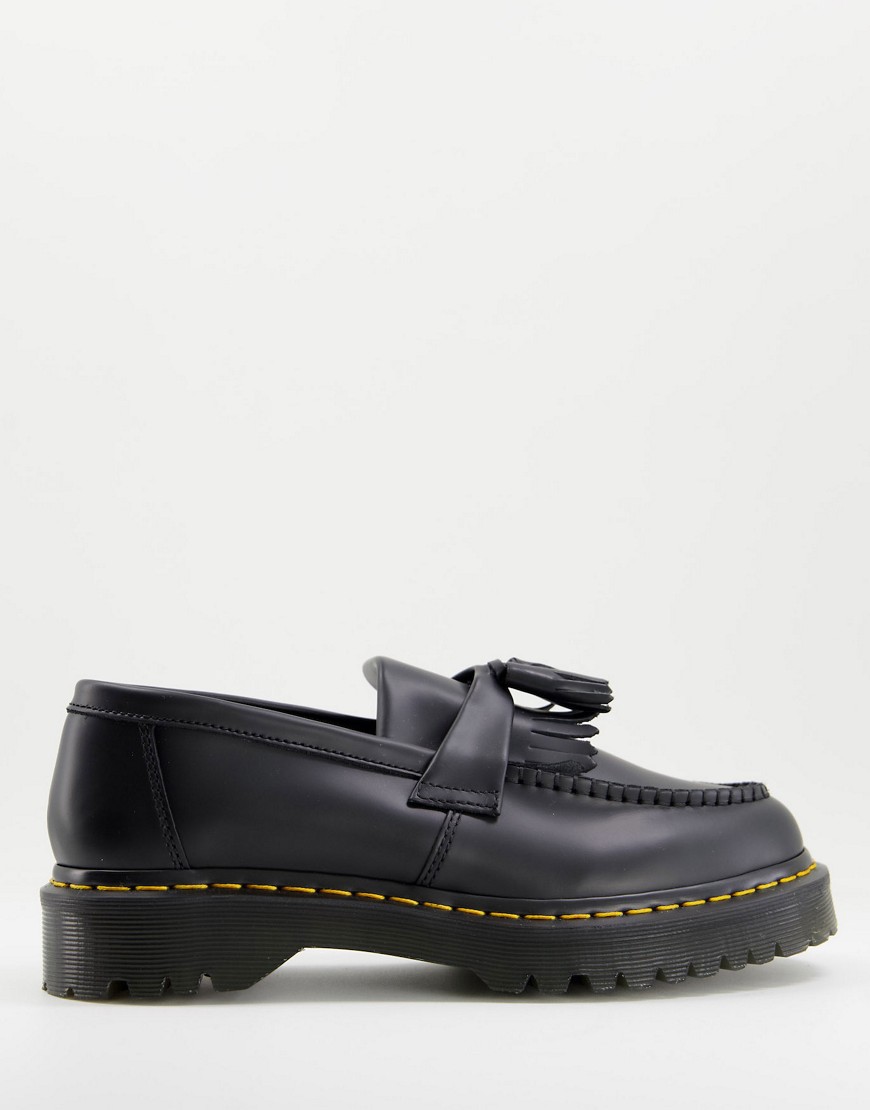 Dr Martens Adrian Bex Loafers in Black Smooth