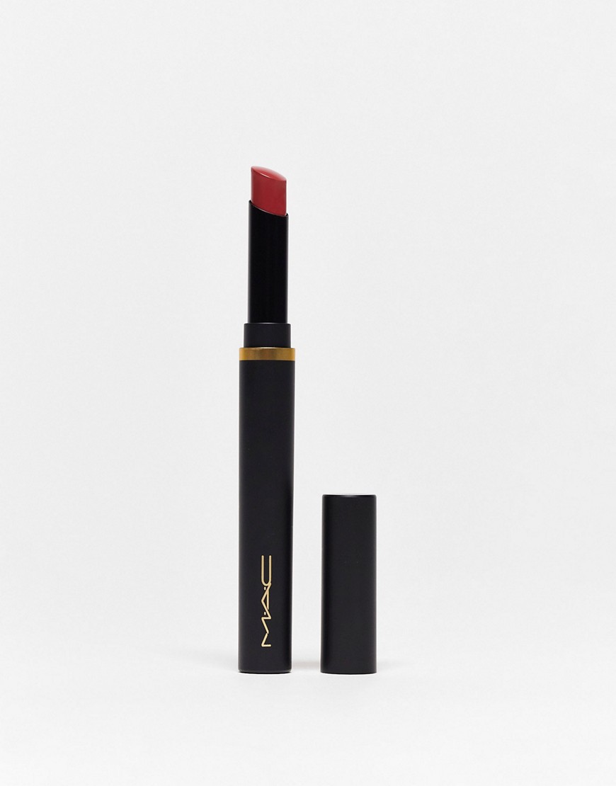 MAC Powder Kiss Velvet Blur Slim Lipstick - Stay Curious