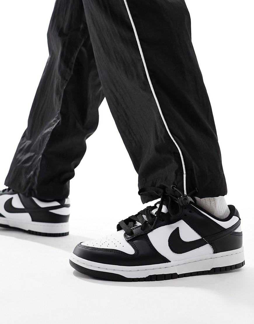 Nike Dunk Low Retro sneakers in black and white