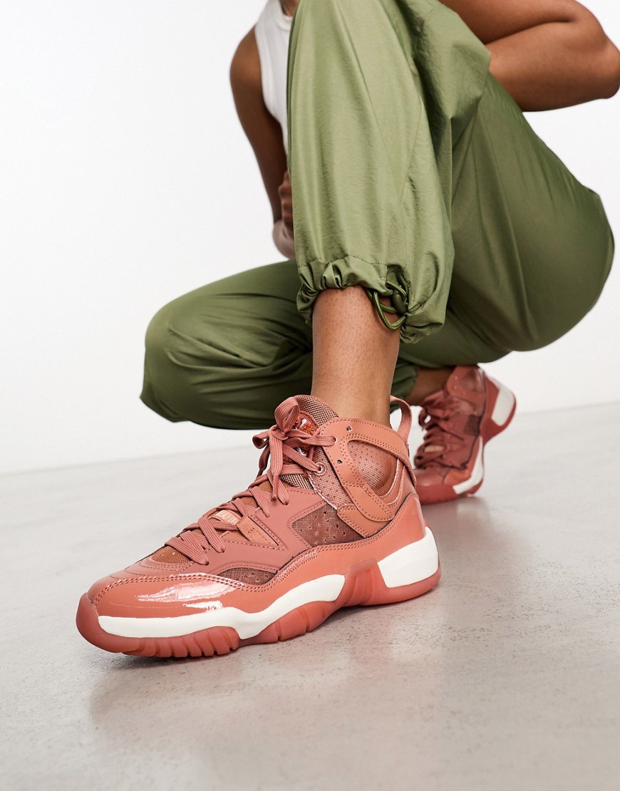 Nike Jordan Jumpman Two Trey sneakers in orange