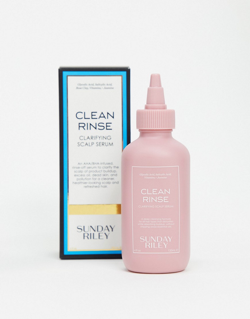 Sunday Riley Clean Rinse AHA/BHA Clarifying Scalp Serum 4 fl oz