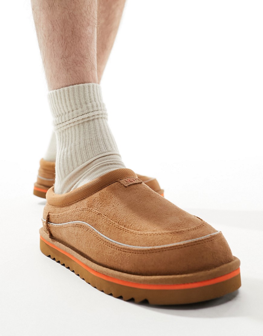 UGG Tasman cali wave slippers in tan