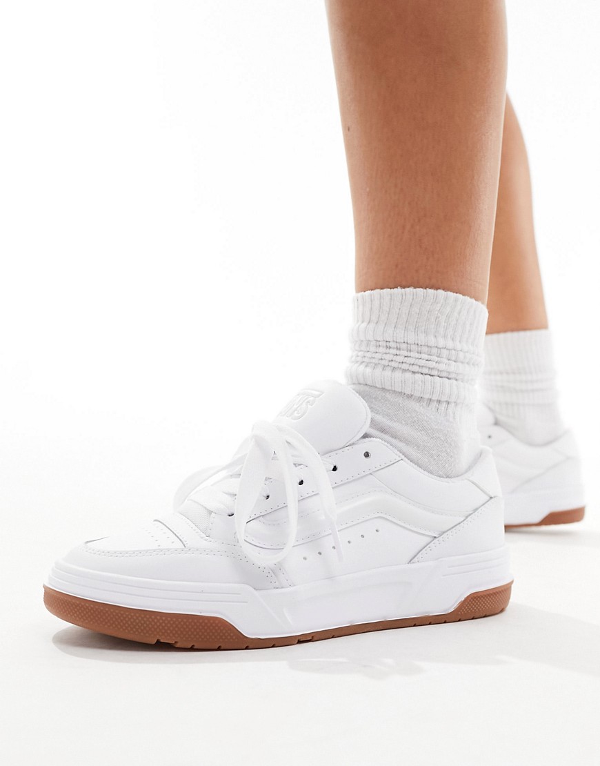 Vans Hylane sneakers with gum sole in white