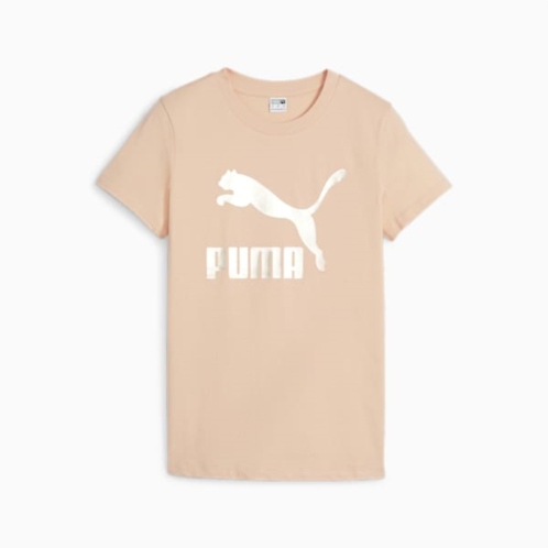 Puma CLASSICS Shiny Logo Womens Tee