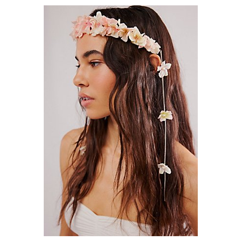 FreePeople Lillia Floral Chain Dangle Headband
