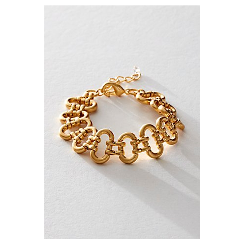 FreePeople Friday Night Gold Plated Bracelet